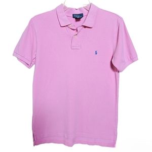 Girl's Ralph Lauren Pink Cotton Polo Sz Large (14-16)